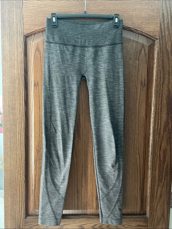 Lululemon Pants - Lululemon Ready To Run Tight: Lunar Rock/Black